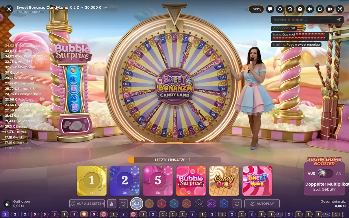 Merkmale von Sweet Bonanza Candyland Merkmale von Sweet Bonanza Candyland