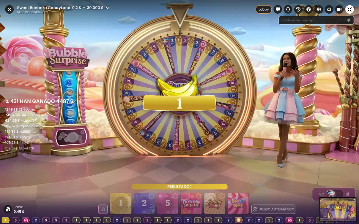 Estadísticas de Sweet Bonanza Candyland: Información del Juego Estadísticas de Sweet Bonanza Candyland: Información del Juego