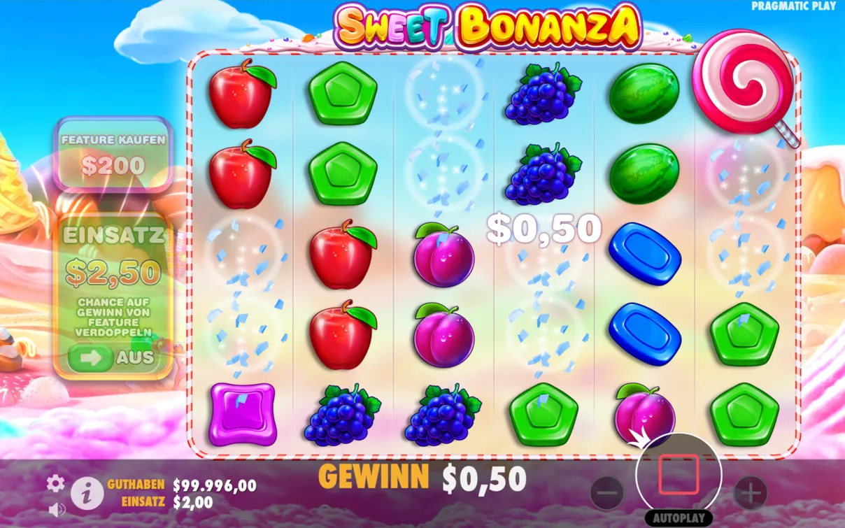 Wie man die Sweet Bonanza Demo spielt