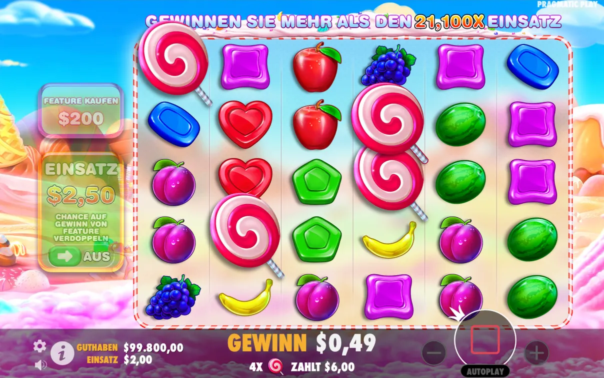 Vorteile des kostenlosen Spiels Sweet Bonanza