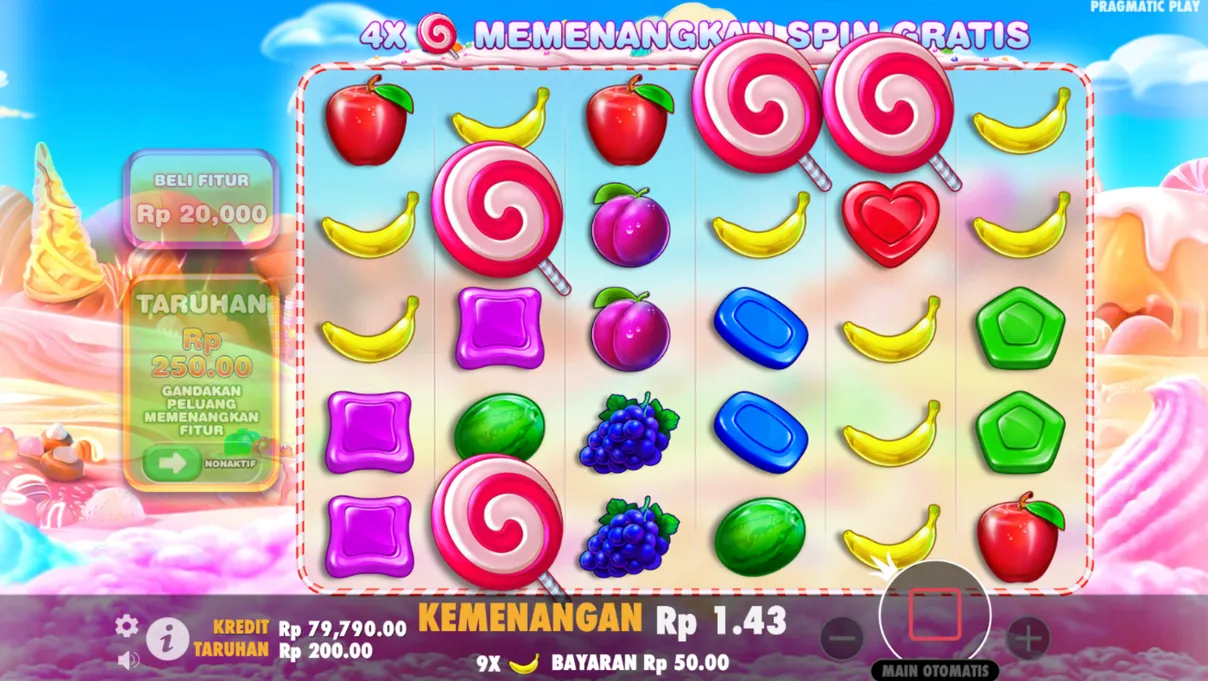 Keuntungan Bermain Gratis Sweet Bonanza