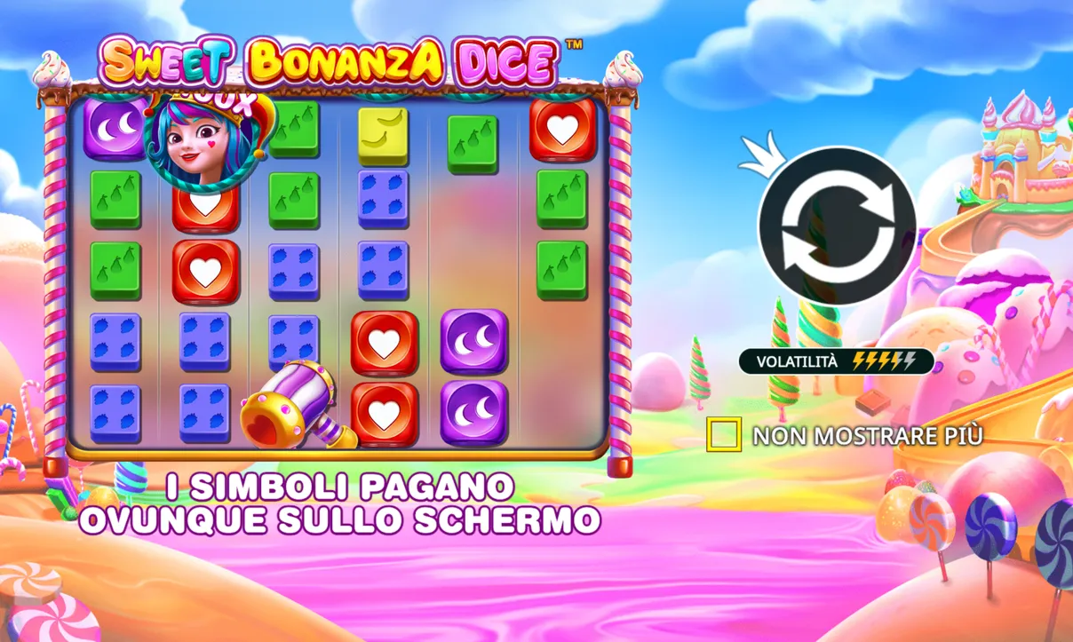 Esperienza la demo di Sweet Bonanza Dice Esperienza la demo di Sweet Bonanza Dice