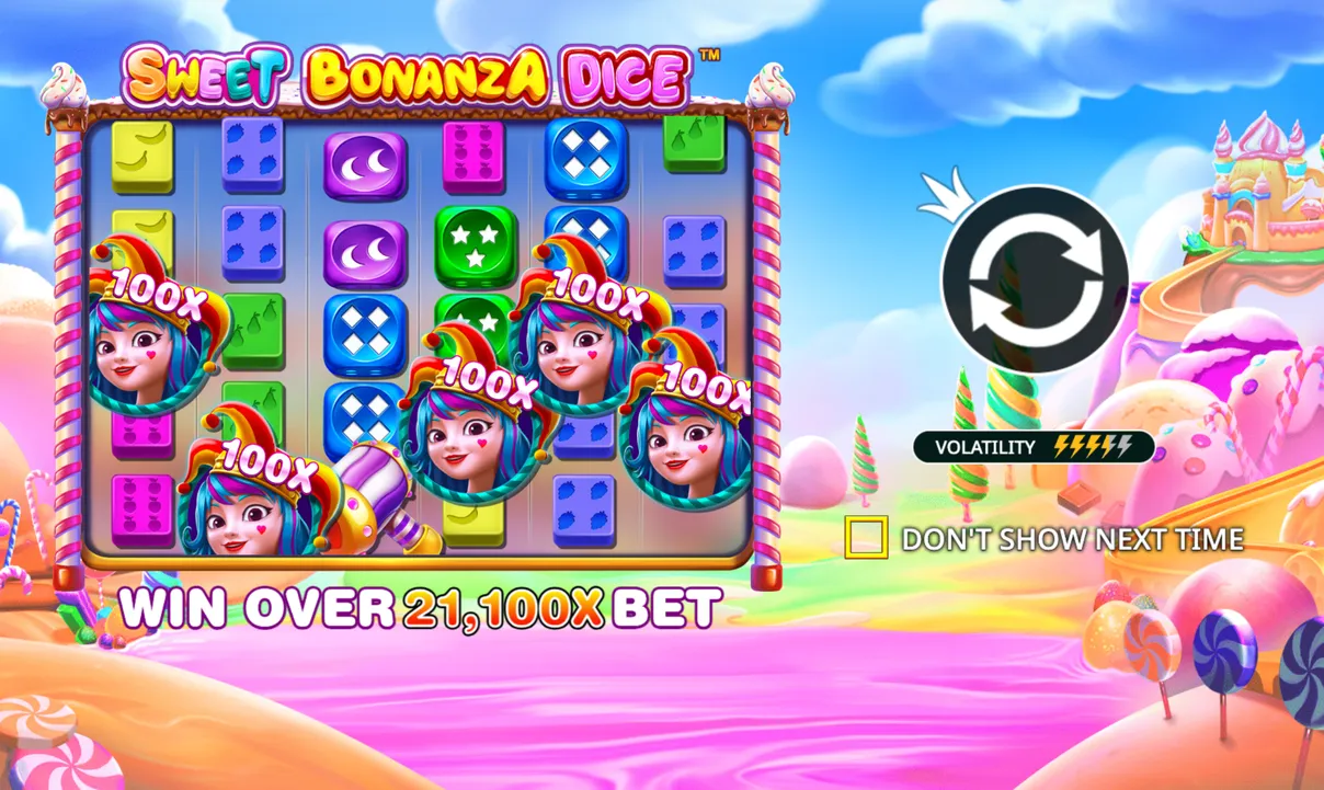 Спробуйте демо-версію Sweet Bonanza Dice Спробуйте демо-версію Sweet Bonanza Dice