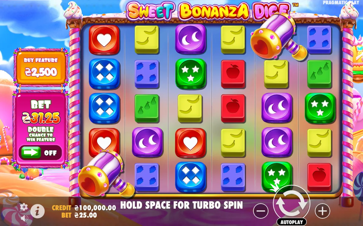 За лаштунками: Sweet Bonanza Dice від Pragmatic Play За лаштунками: Sweet Bonanza Dice від Pragmatic Play