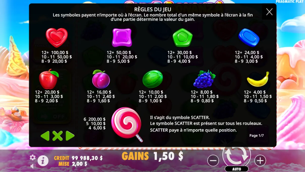 Commencer avec Sweet Bonanza Candyland : Compte et informations sur l'application Commencer avec Sweet Bonanza Candyland : Compte et informations sur l'application