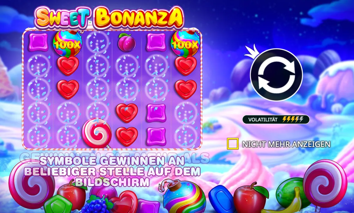 Einführung in Sweet Bonanza: Ein Slotspiel voller Leckereien Einführung in Sweet Bonanza: Ein Slotspiel voller Leckereien