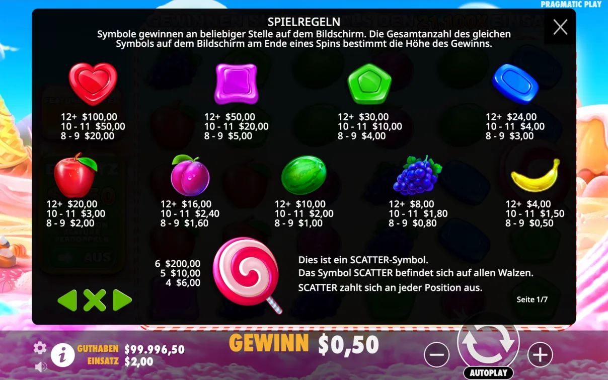 Beginnen mit Sweet Bonanza Candyland: Konto- und App-Informationen Beginnen mit Sweet Bonanza Candyland: Konto- und App-Informationen
