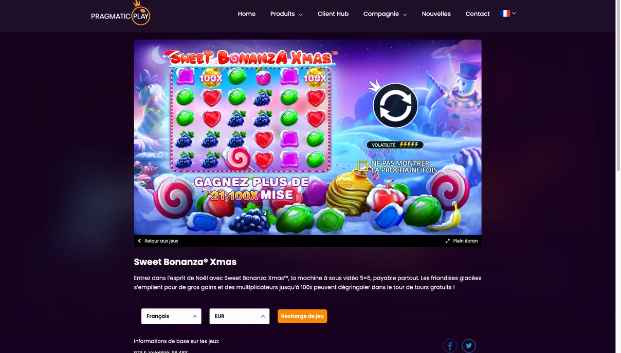 Version démo de Sweet Bonanza Xmas Version démo de Sweet Bonanza Xmas