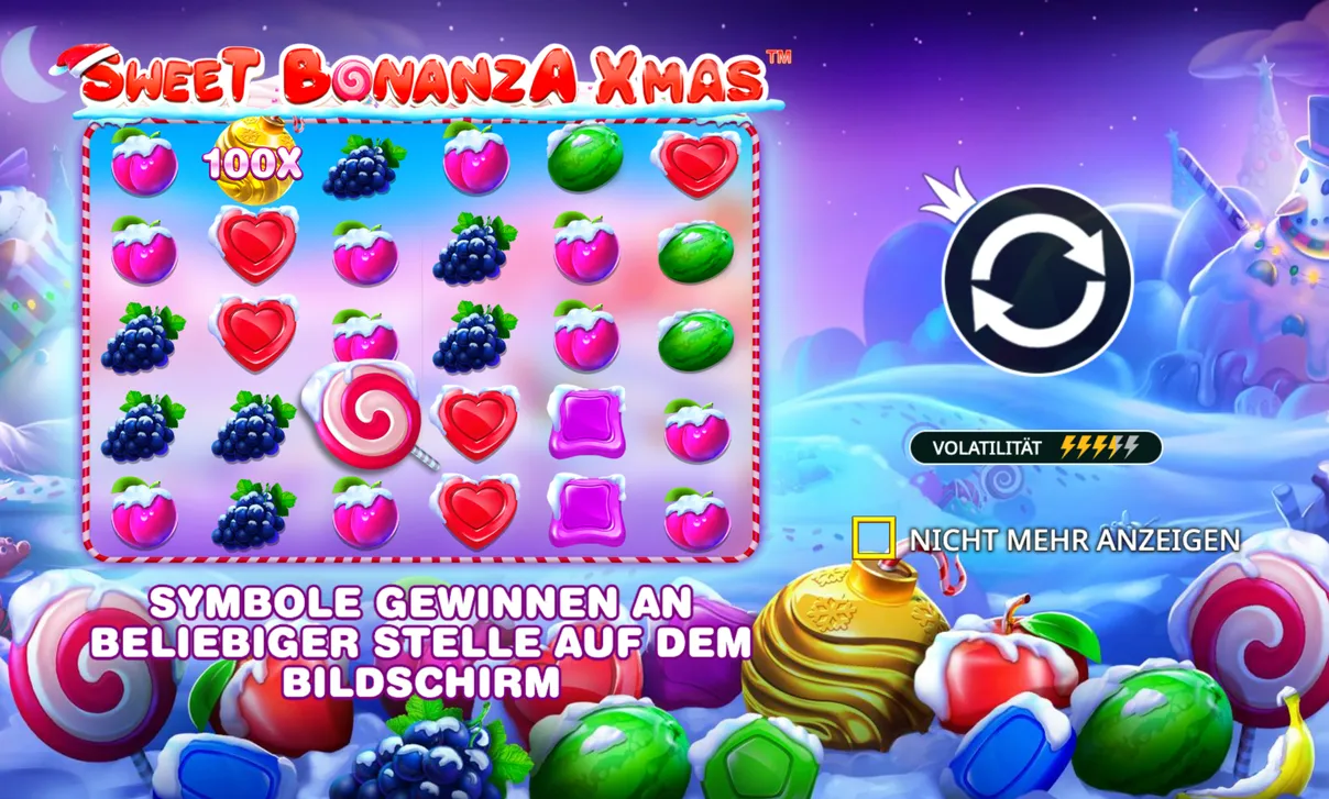 Sweet Bonanza Xmas – Spielfunktionen Sweet Bonanza Xmas – Spielfunktionen