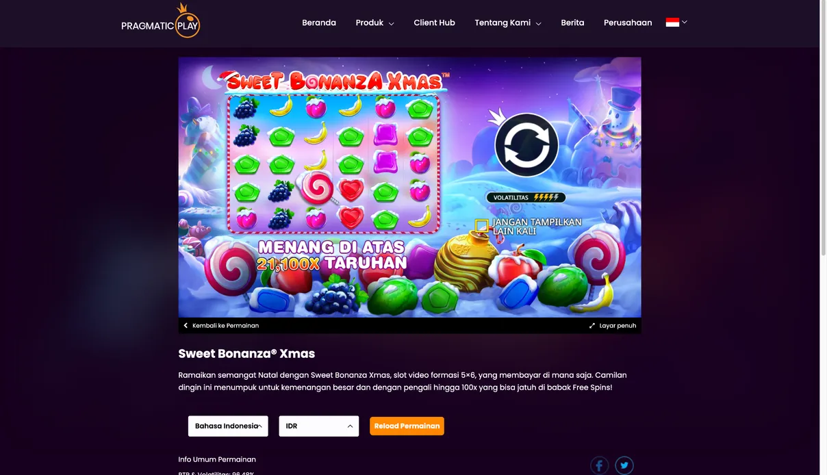 Versi Demo Sweet Bonanza Xmas Versi Demo Sweet Bonanza Xmas